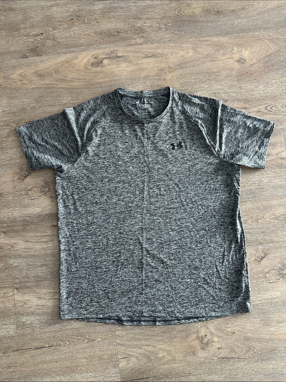 Under Armour Men's Black & Gray Heather Performance Tee